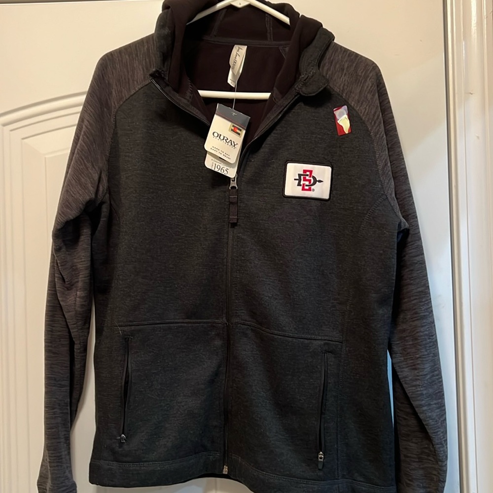 Lightweight hoodie jacket